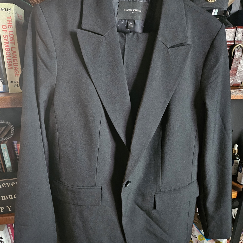 Banana Republic Women's Black Pantsuit